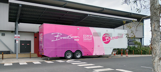 Byron Bay welcomes BreastScreen NSW Van Northern NSW Local